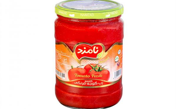 توزیع کننده رب گوجه نامزد 800 گرم